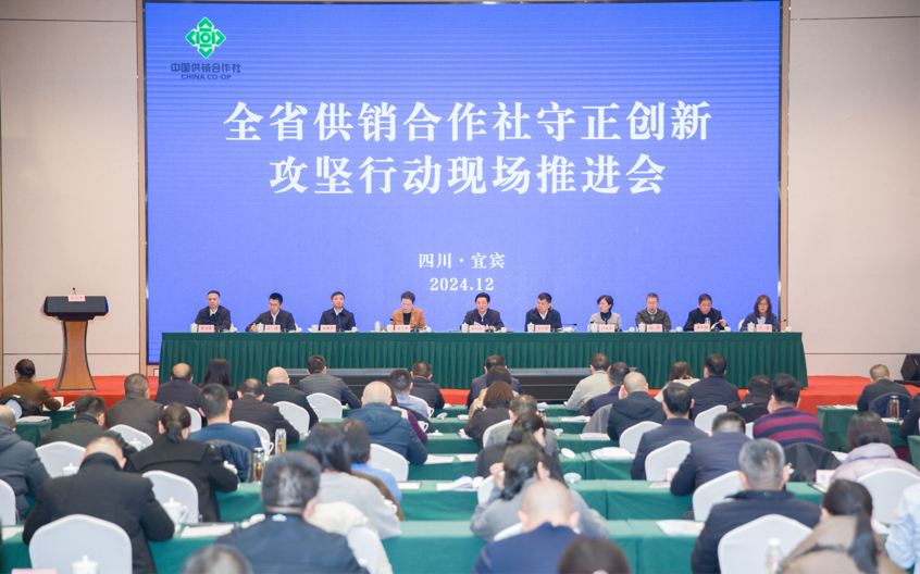 省社要情 |  四川省供销社“守正创新”攻坚行动现场推进会在宜宾市召开