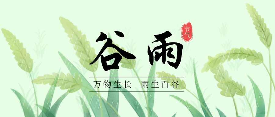 谷雨｜雨生百谷 种得希望